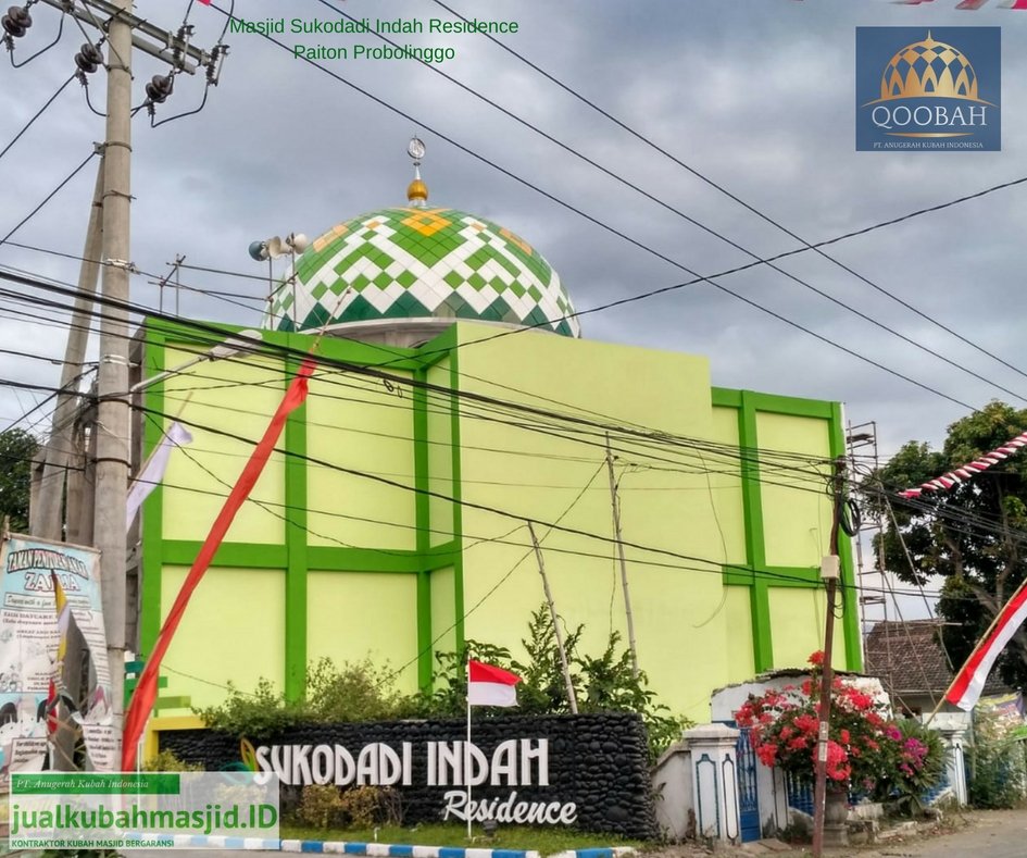 harga kubah masjid enamel