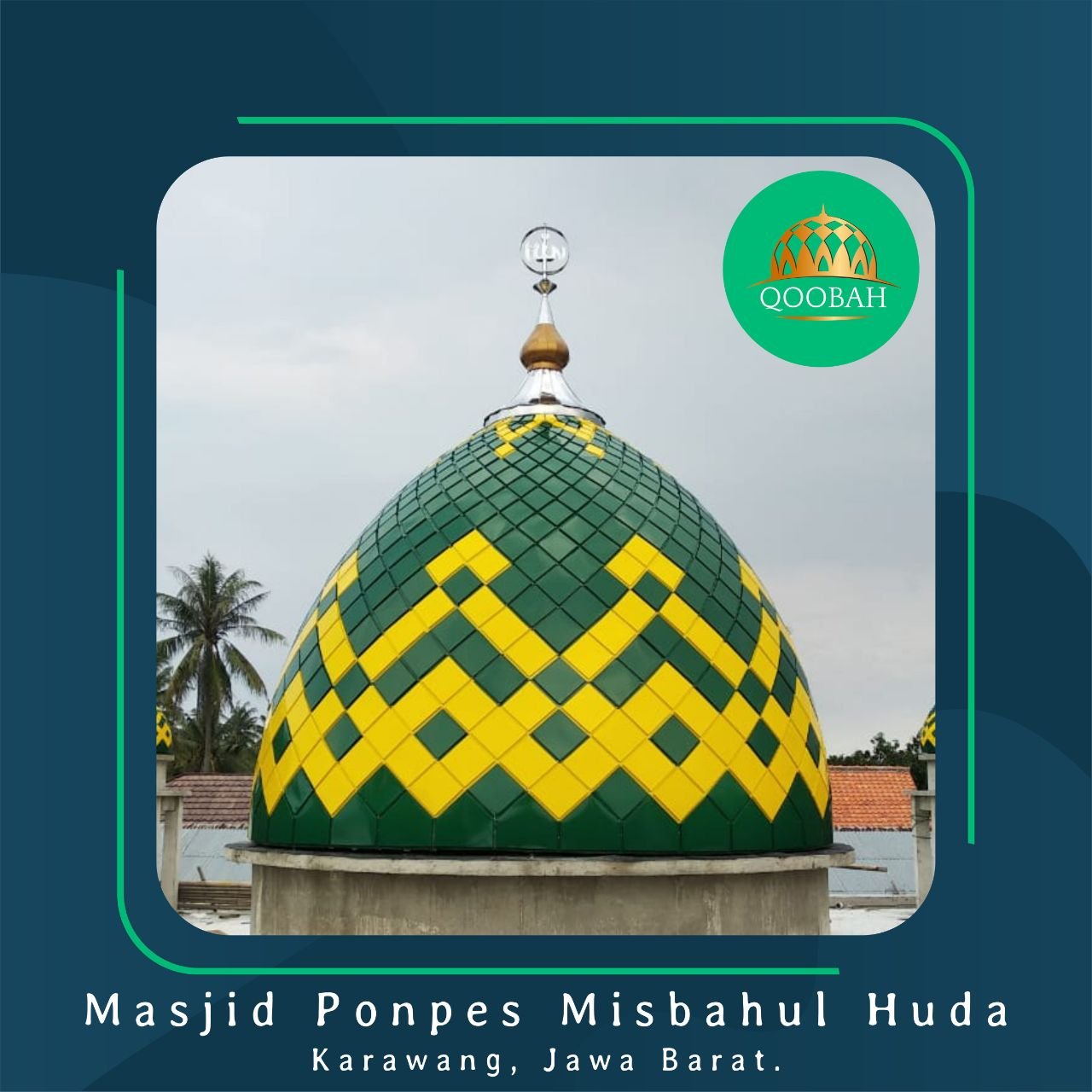 kubah masjid karawang