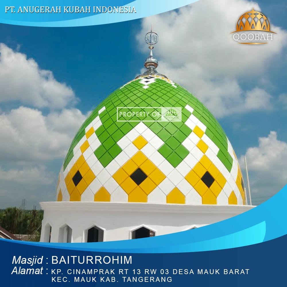Kubah Masjid Tangerang Mauk
