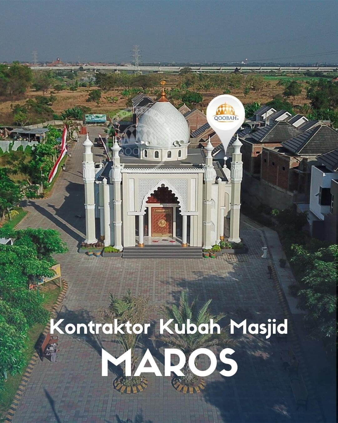 jual kubah masjid maros