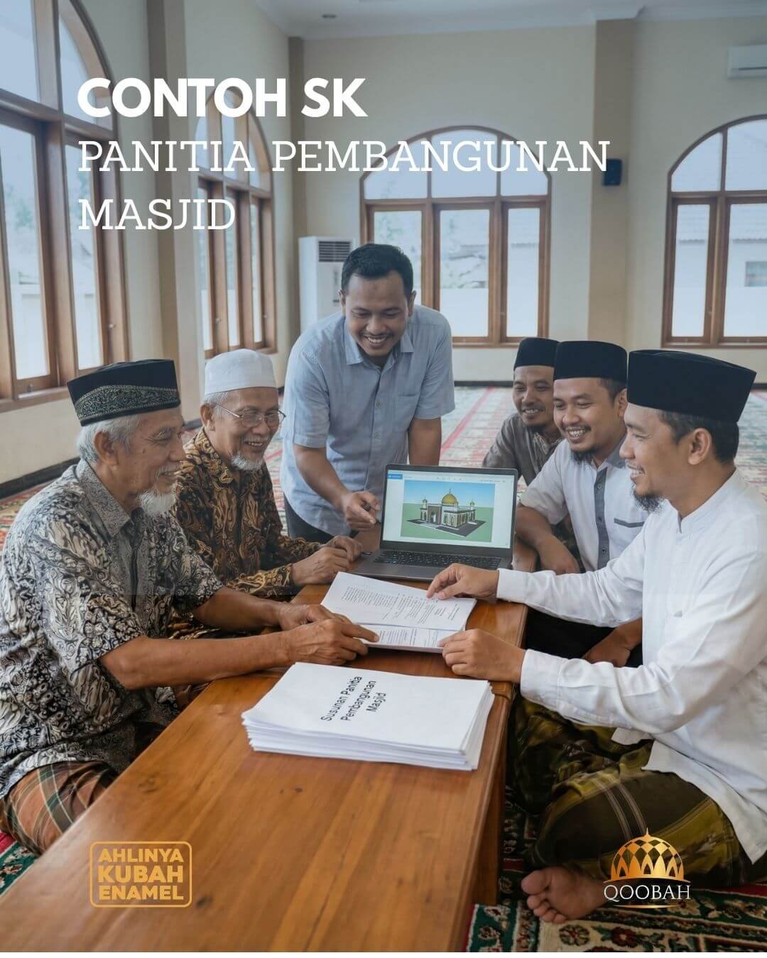 contoh sk panitia pembangunan masjid