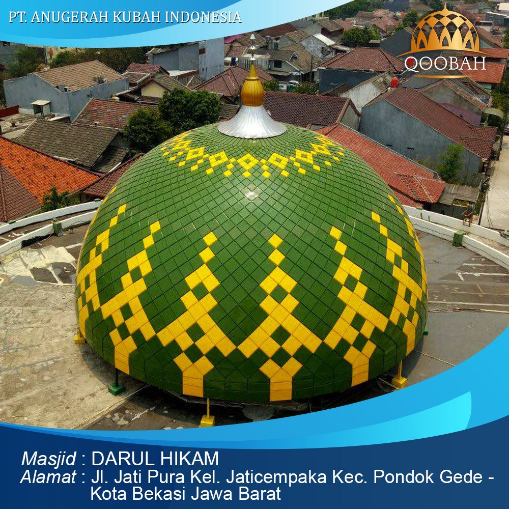 kubah masjid bekasi
