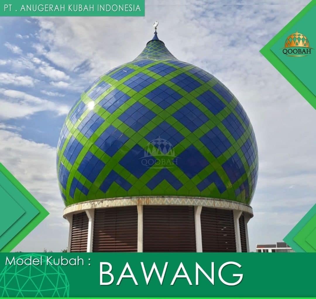 harga kubah masjid model bawang