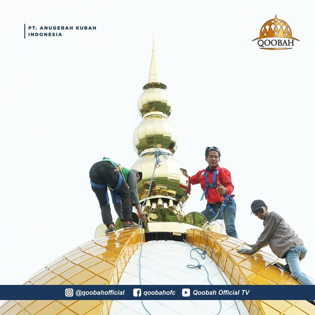 harga kubah masjid titanium