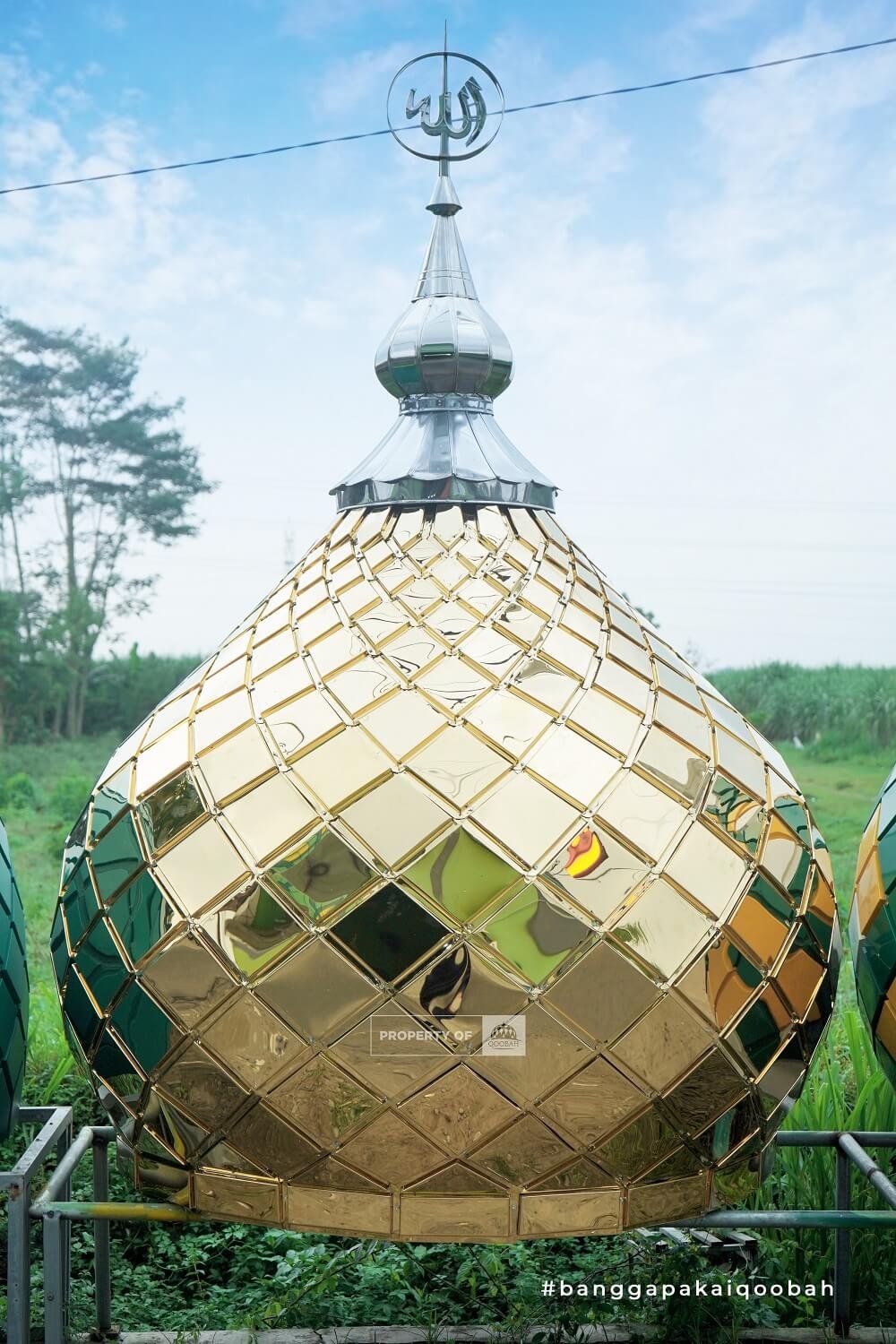 harga kubah masjid titanium kecil