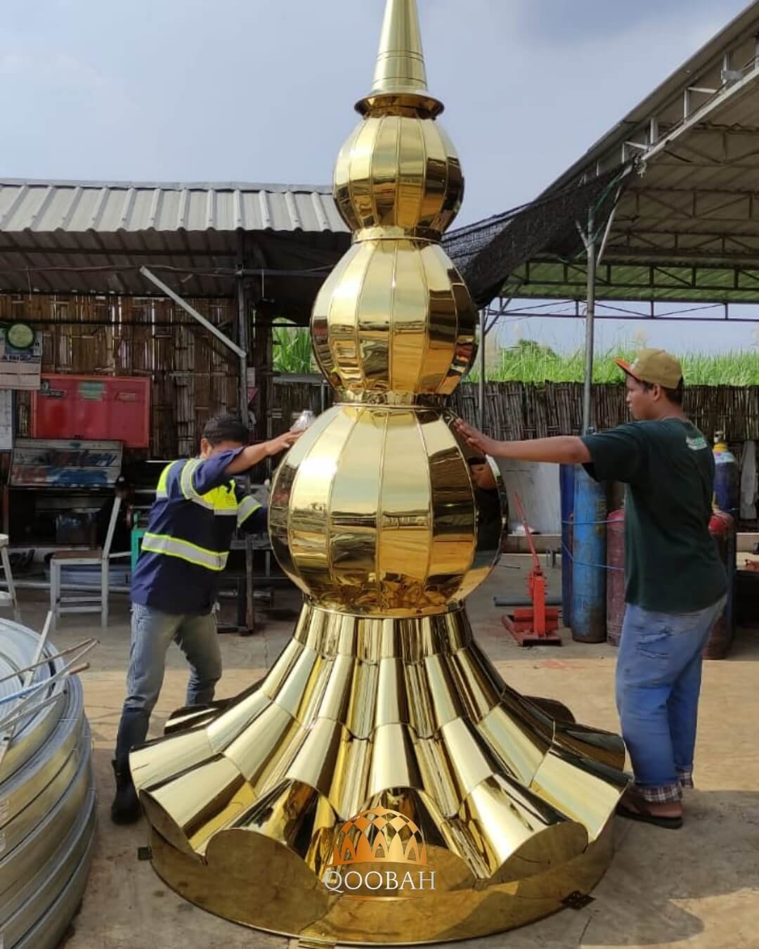 harga kubah masjid titanium