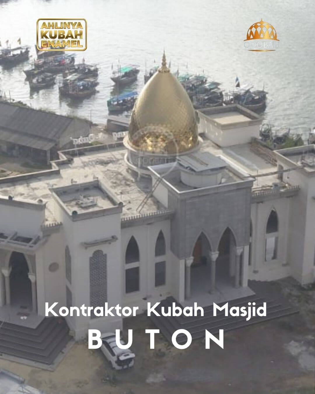 jual kubah masjid buton