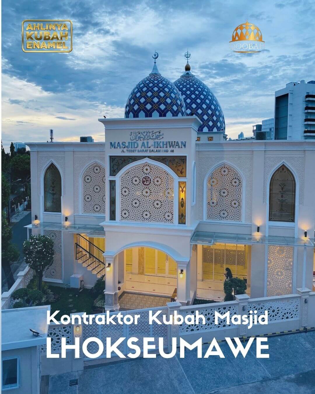 jual kubah masjid lhokseumawe