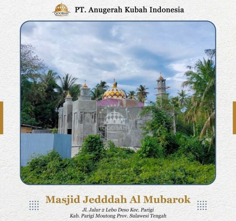 Masjid Jeddah Al Mubarok Lebo Parigi