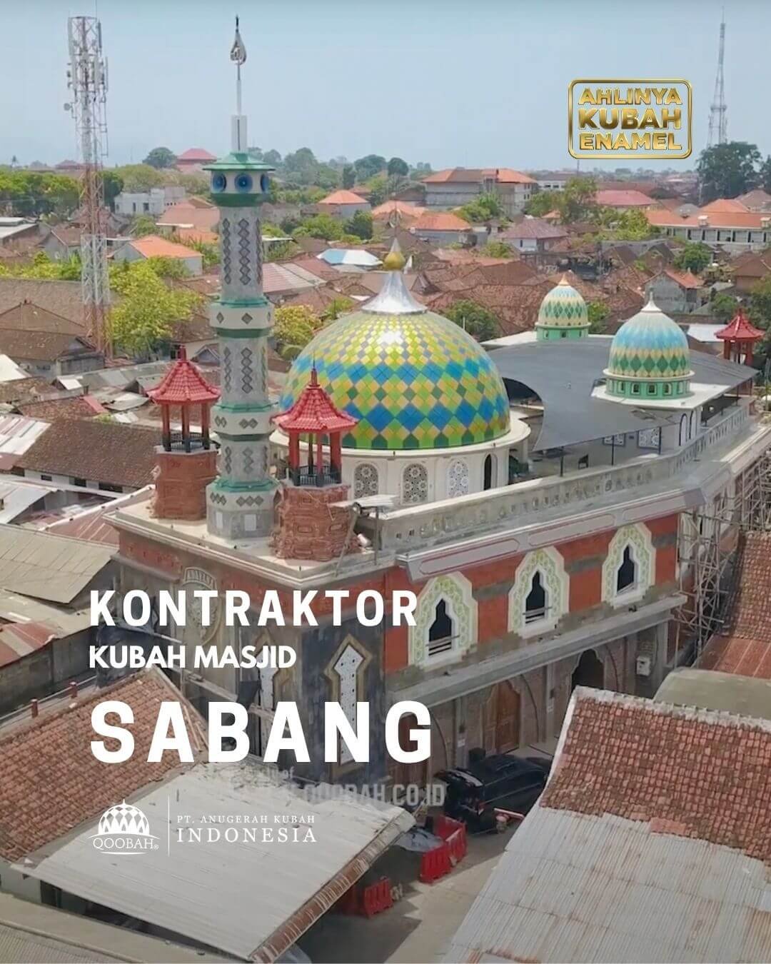 jual kubah masjid sabang