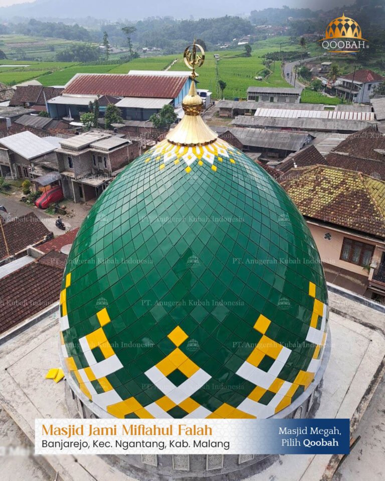 masjid jami miftahul falah banjarejo malang