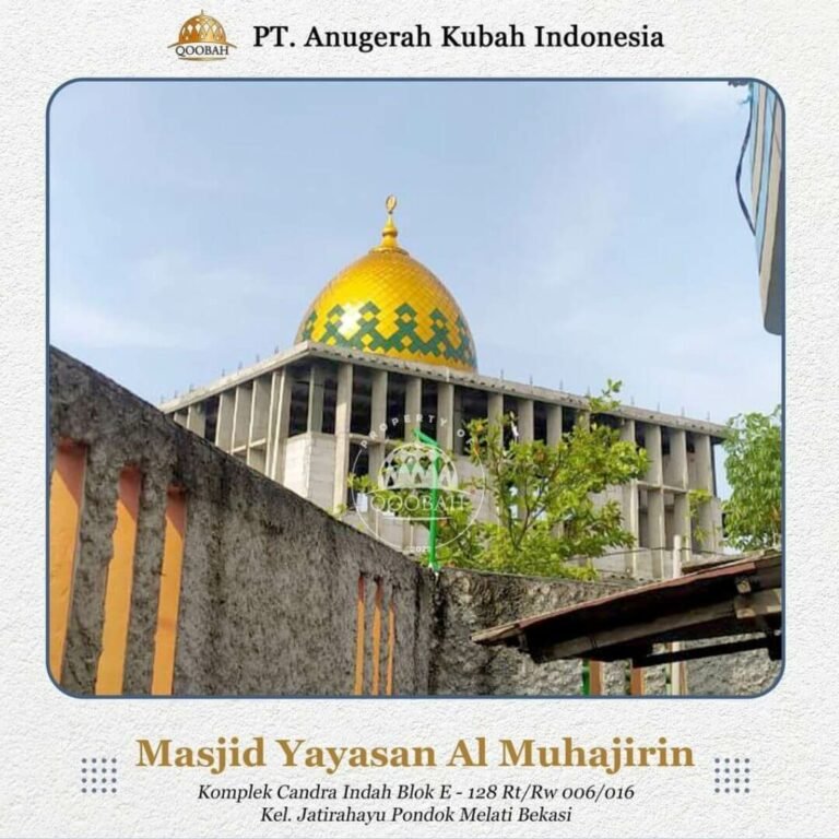 Masjid Yayasan Al-Muhajirin Chandra Indah Bekasi