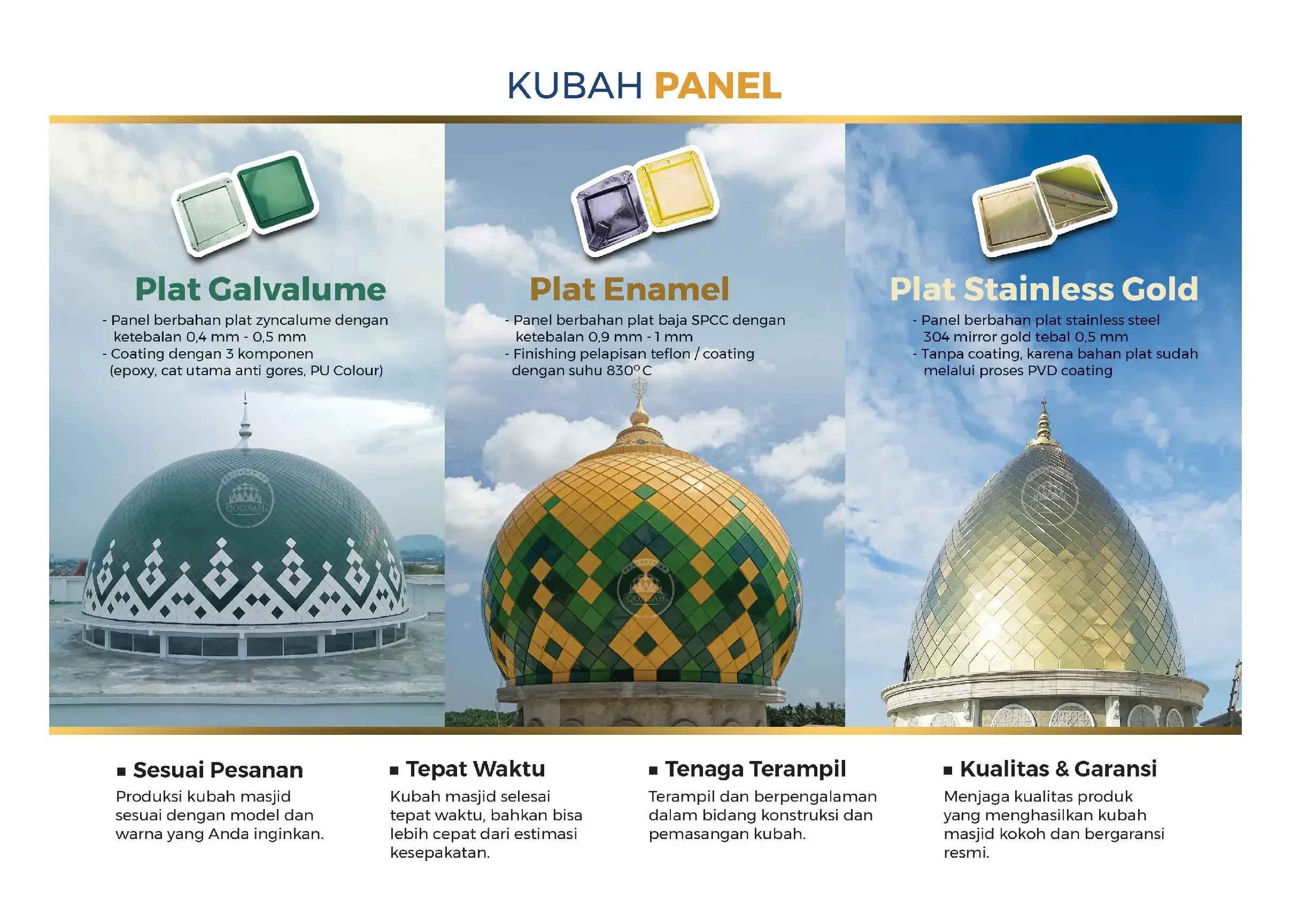 kubah panel