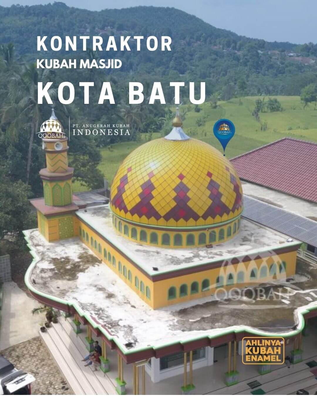 jual kubah masjid batu