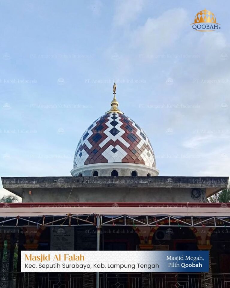 masjid al falah gaya baru dua lampung tengah