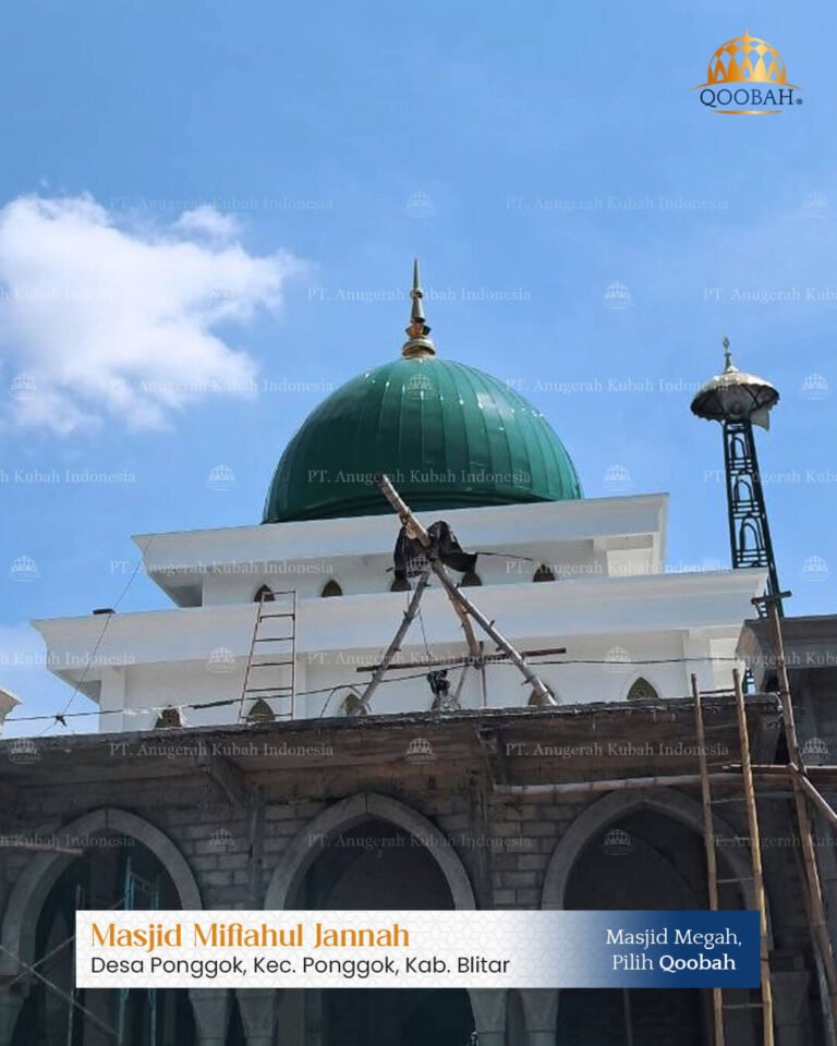 masjid miftahul jannah ponggok blitar