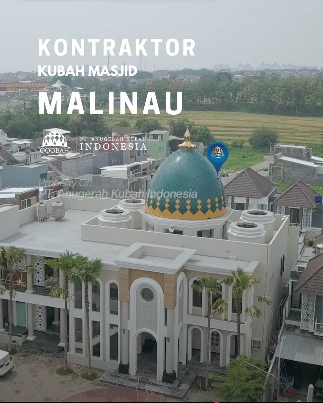 jual kubah masjid malinau