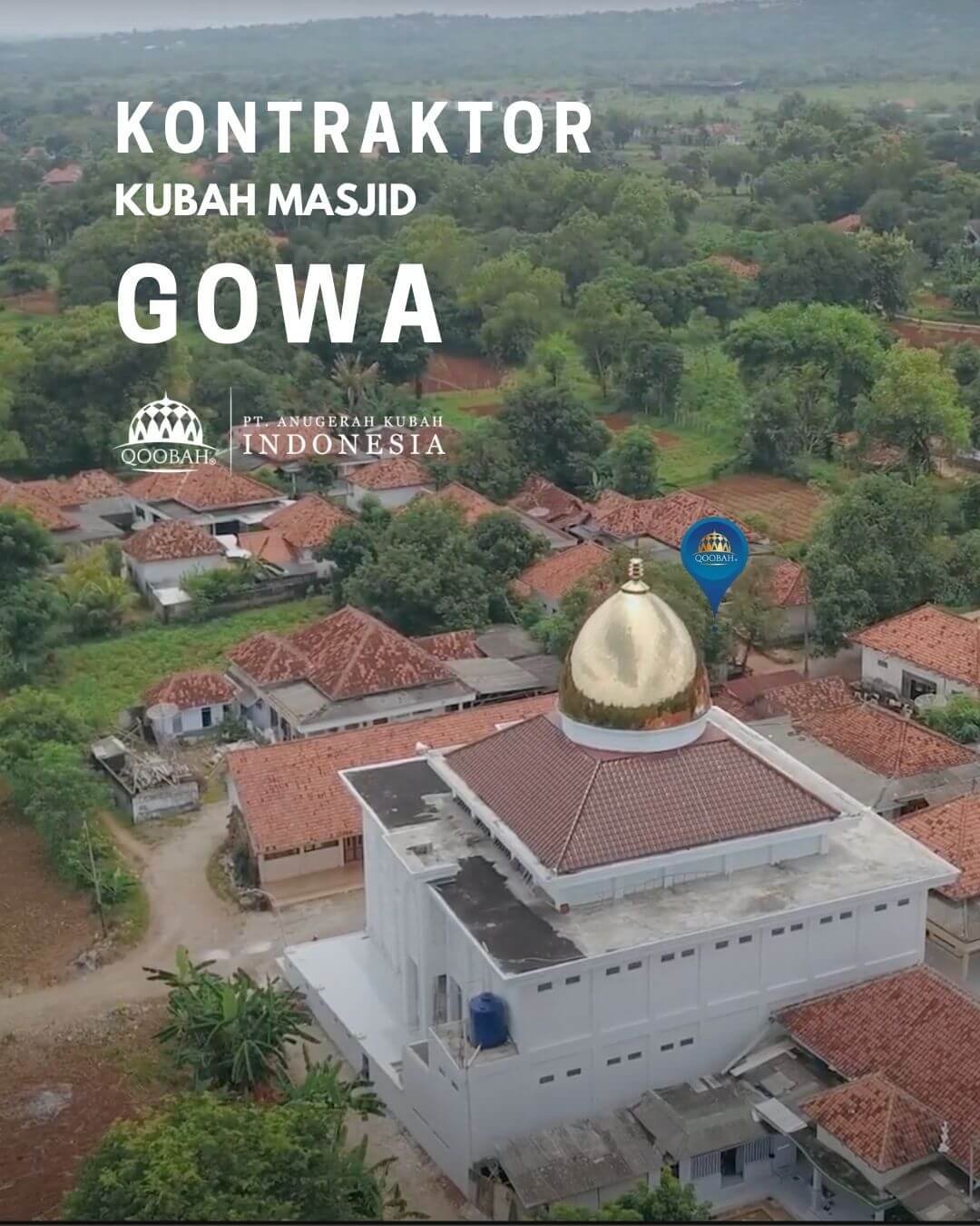 jual kubah masjid gowa