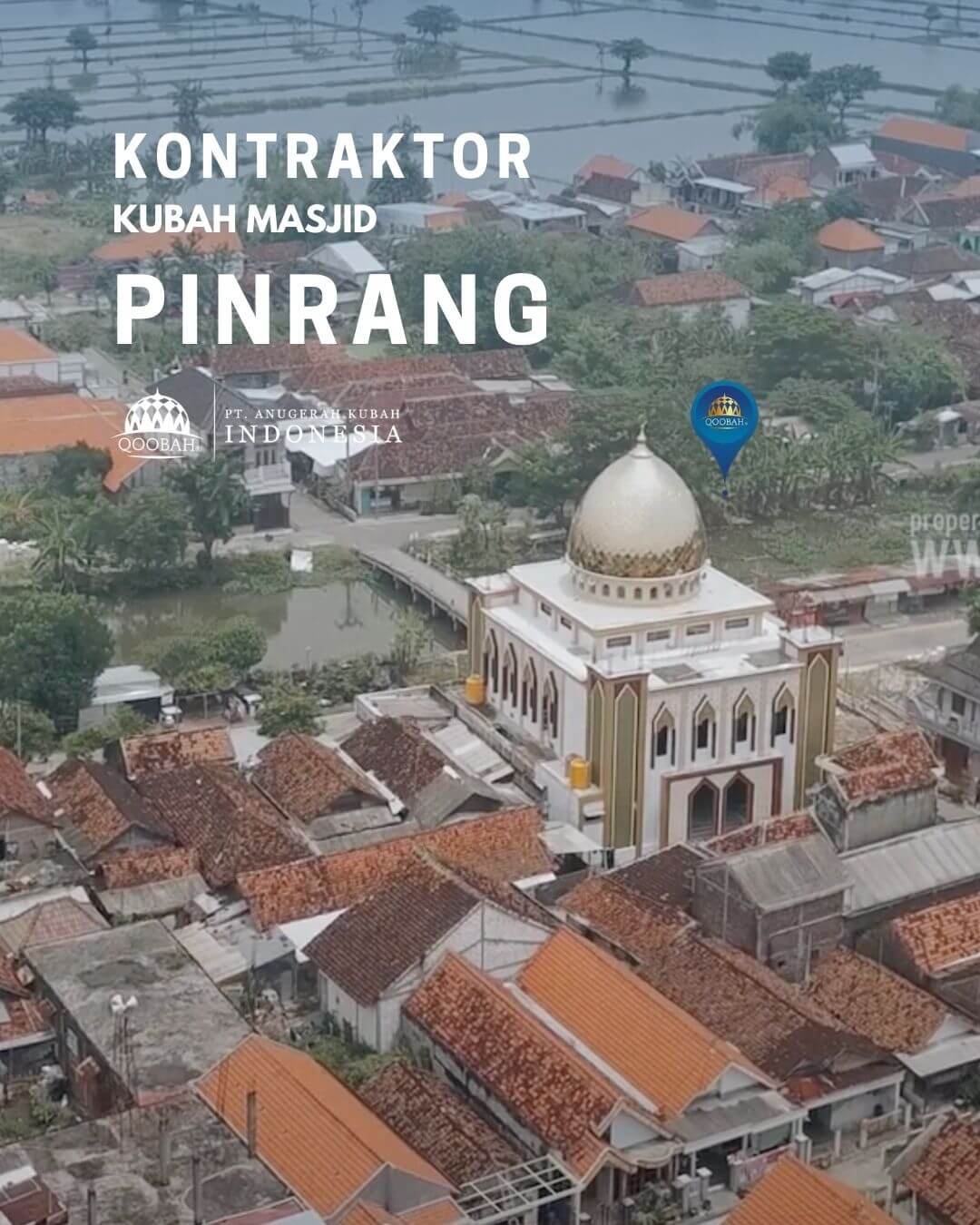 jual kubah masjid pinrang 