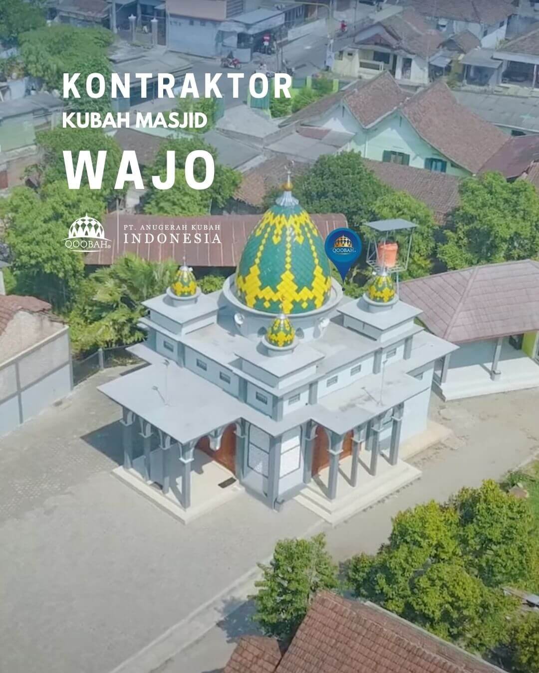 jual kubah masjid wajo