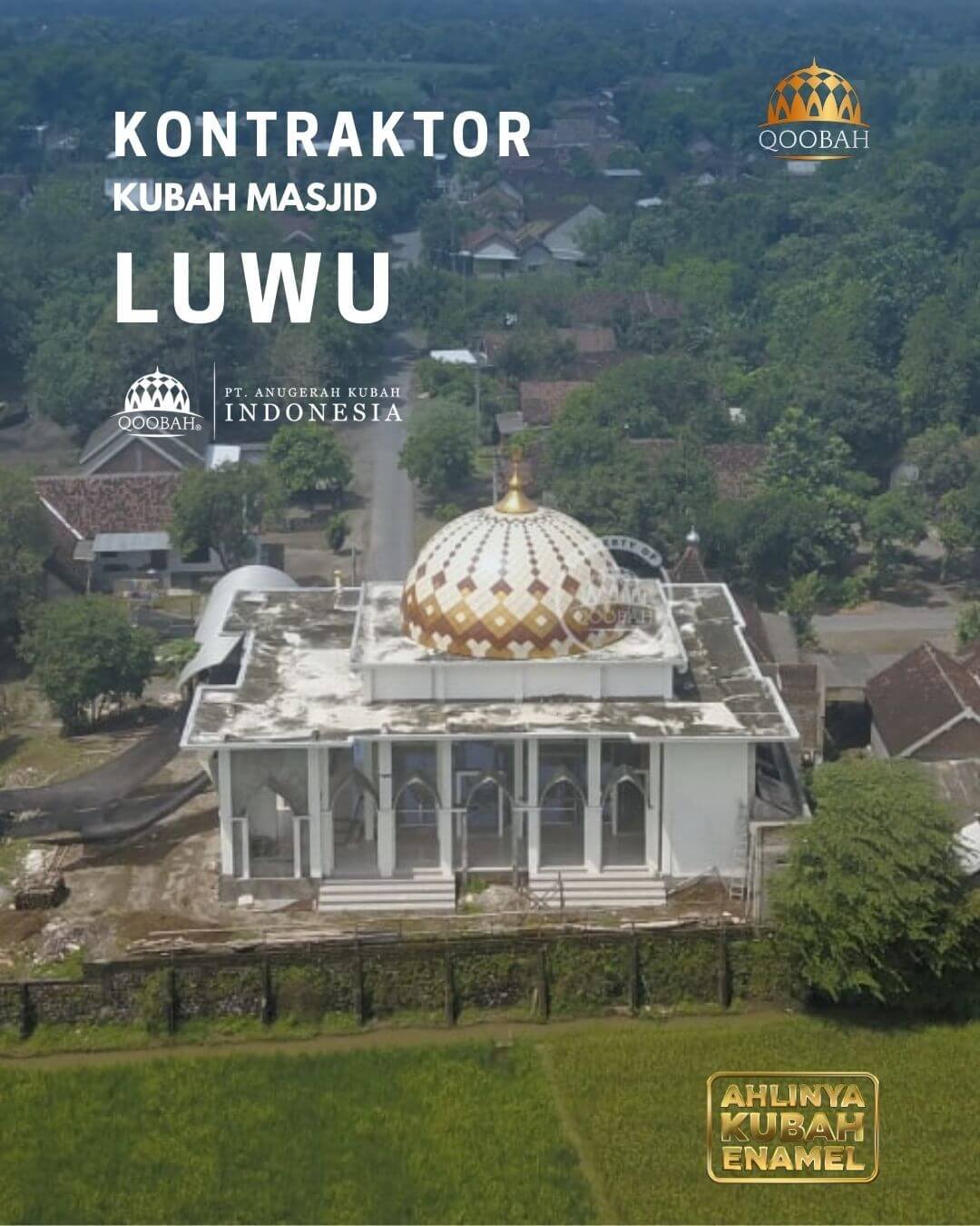 jual kubah masjid luwu