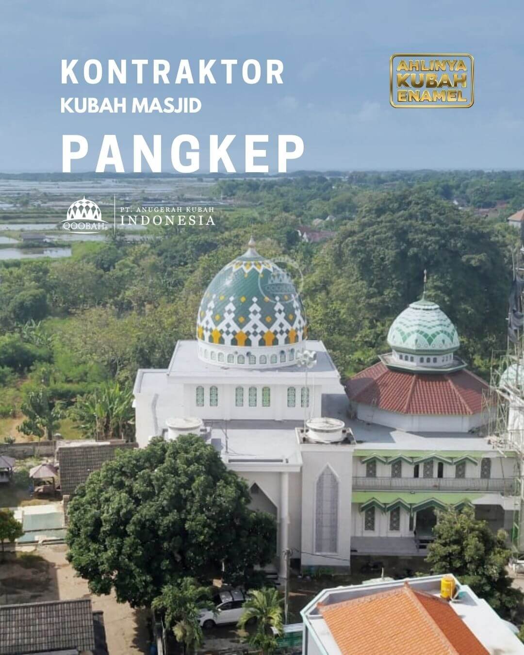jual kubah masjid pangkep