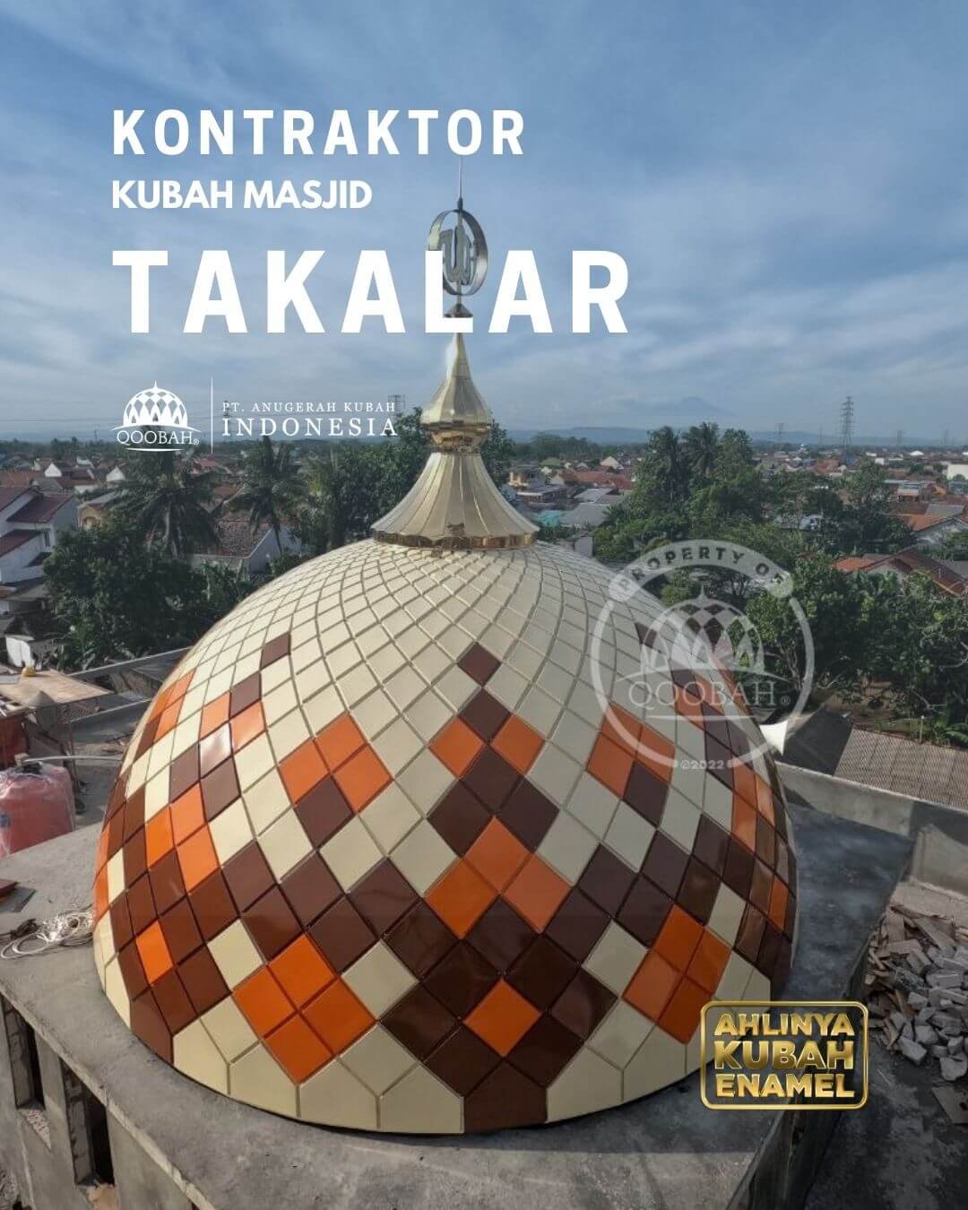 jual kubah masjid takalar