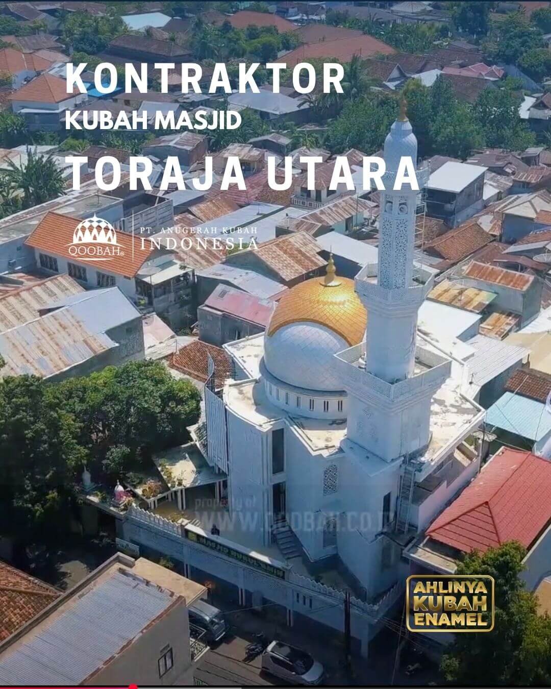 jual kubah masjid toraja utara