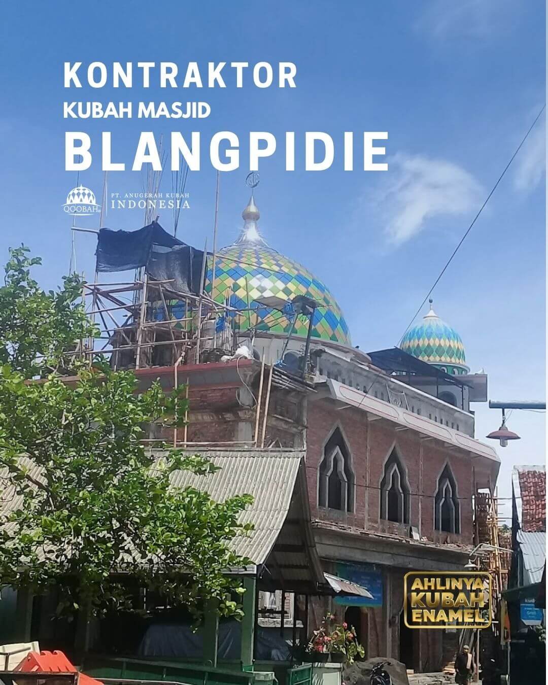 jual kubah masjid blangpidie