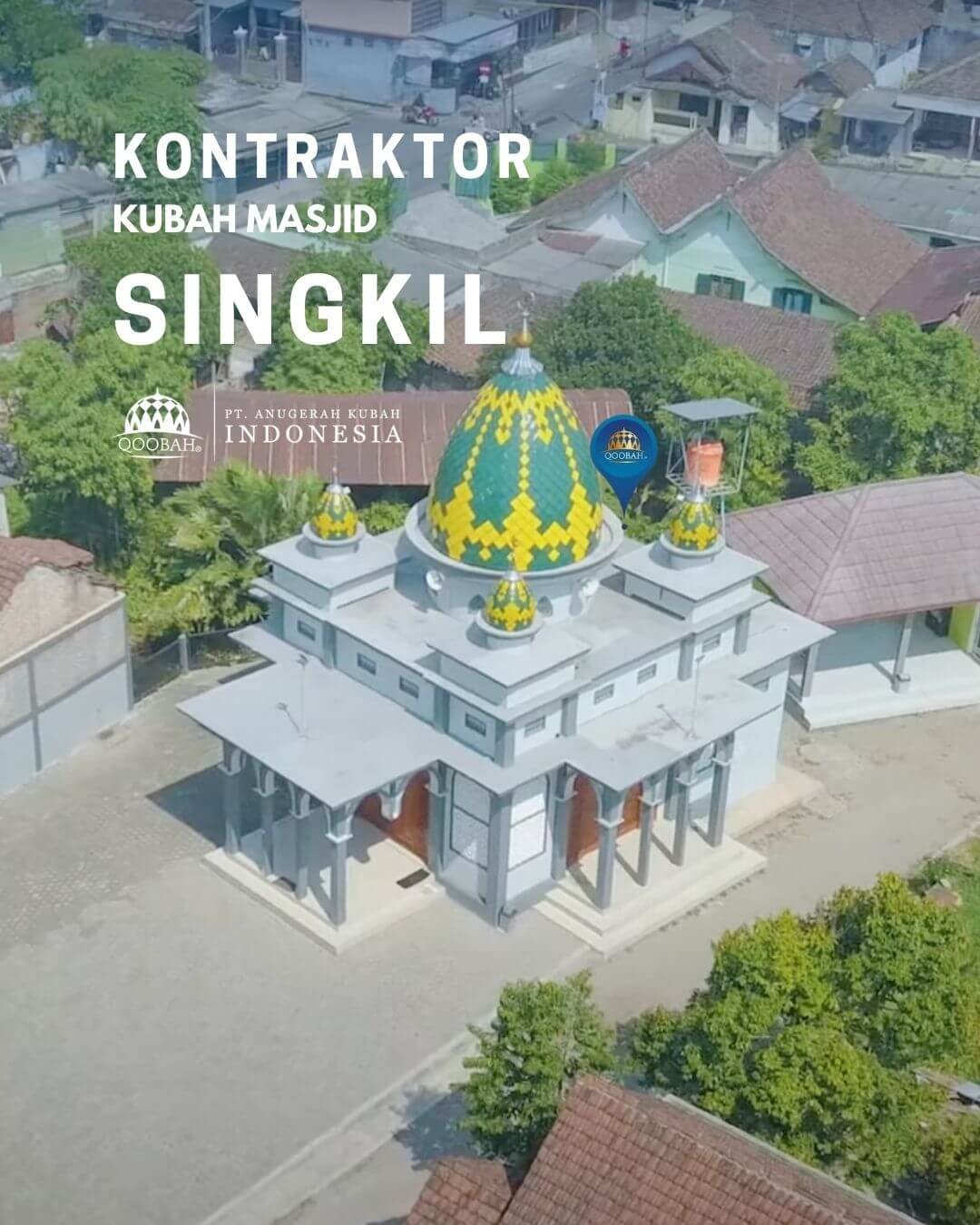 jual kubah masjid singkil