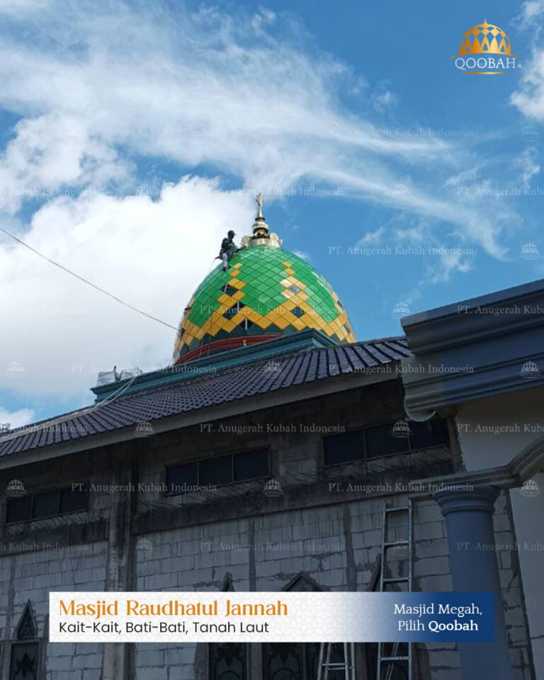 masjid raudhatul jannah kait kait tanah laut
