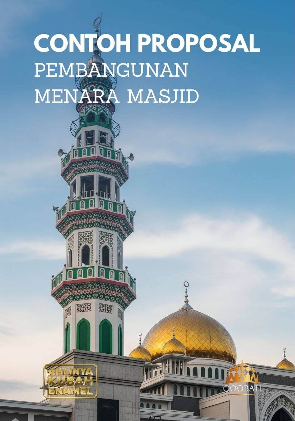 proposal pembangunan menara masjid