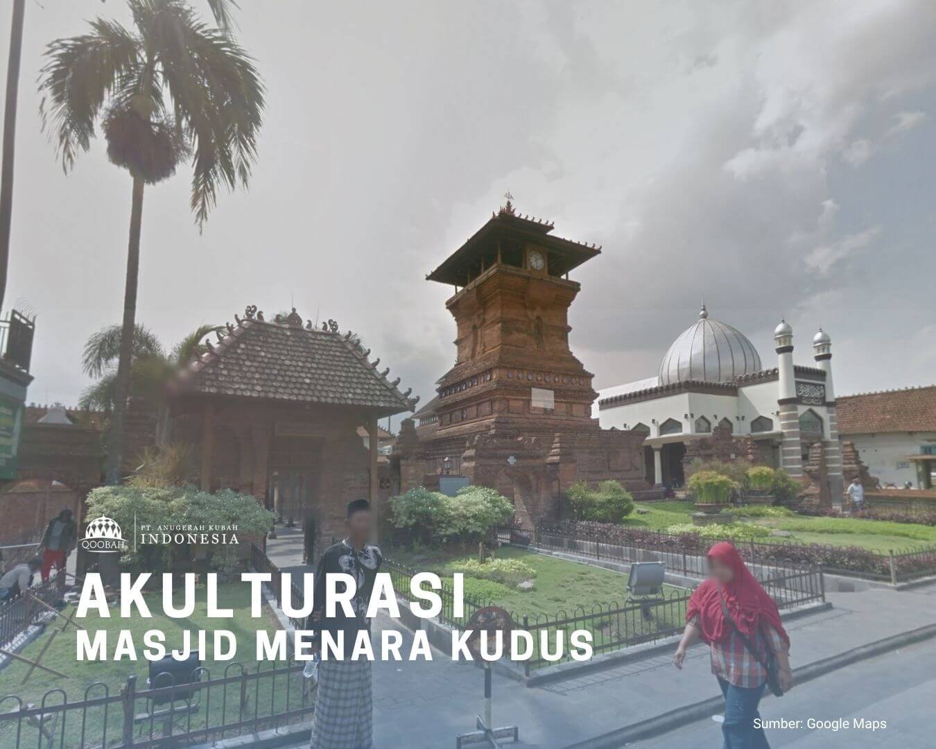 akulturasi masjid menara kudus