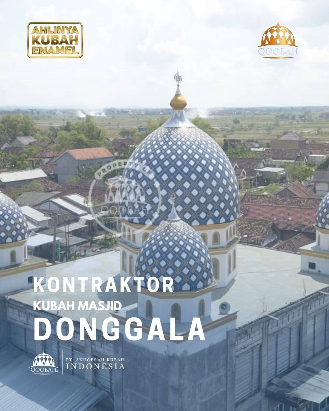 jual kubah masjid donggala