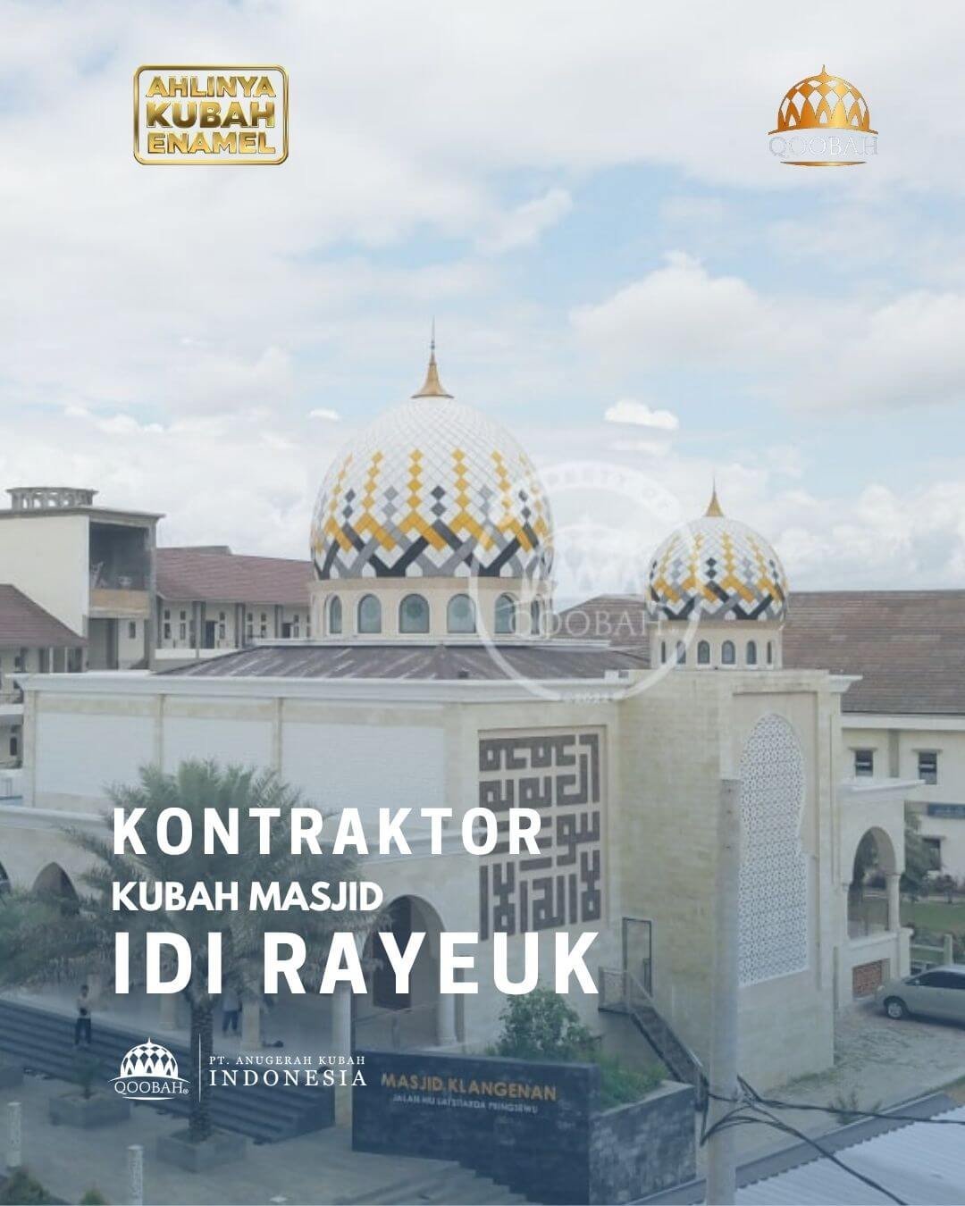jual kubah masjid idi rayeuk