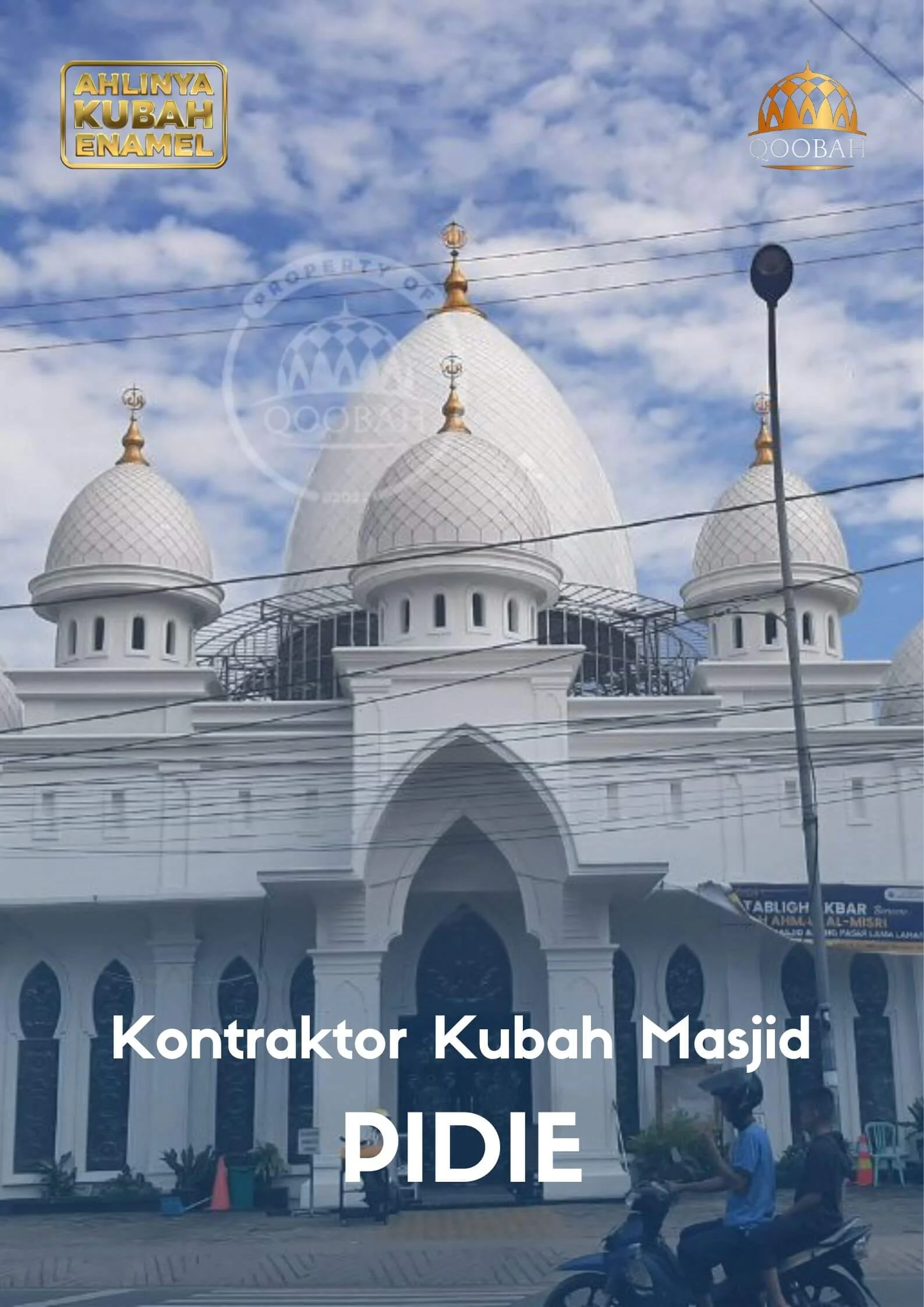 jual kubah masjid pidie