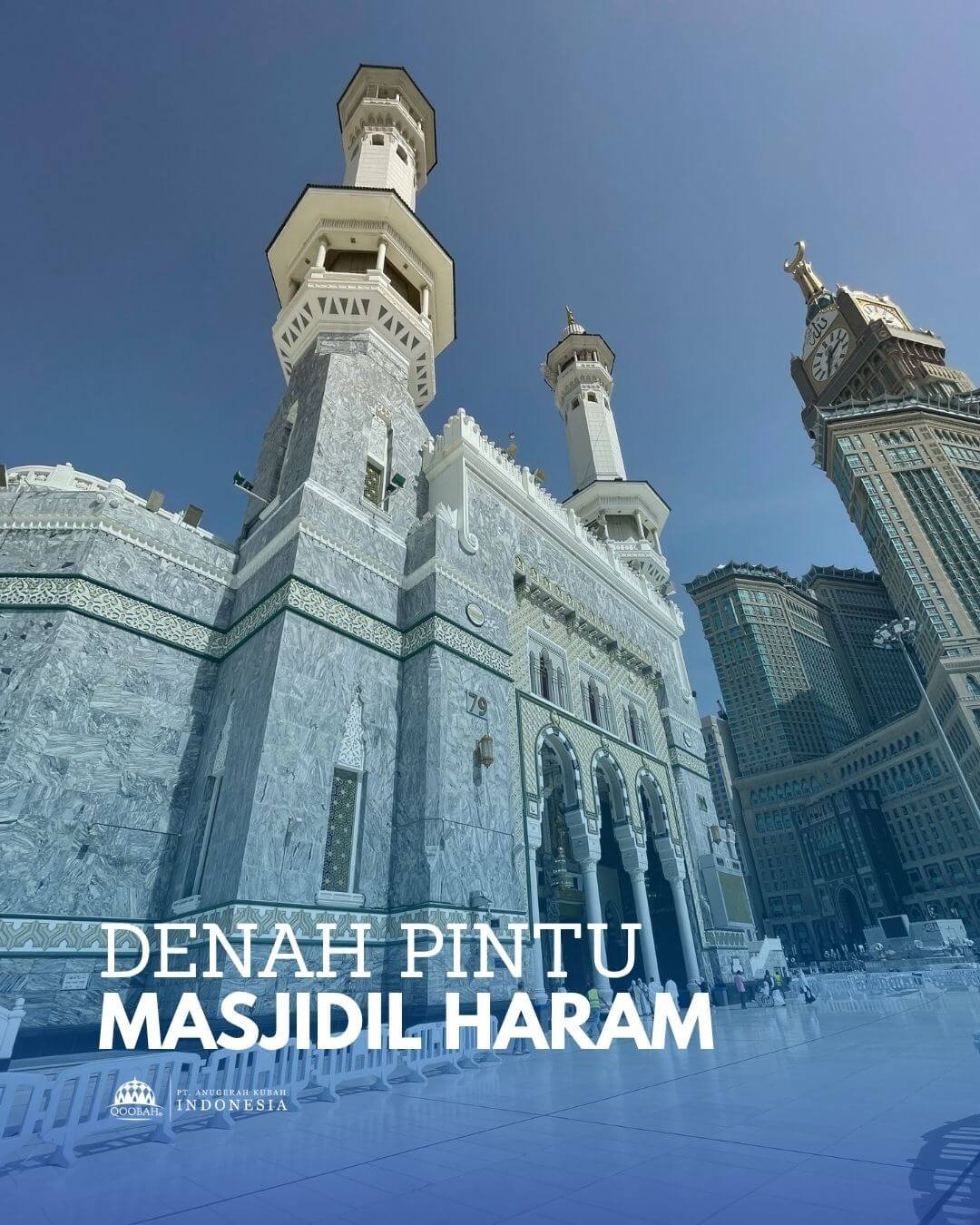 denah pintu masjidil haram