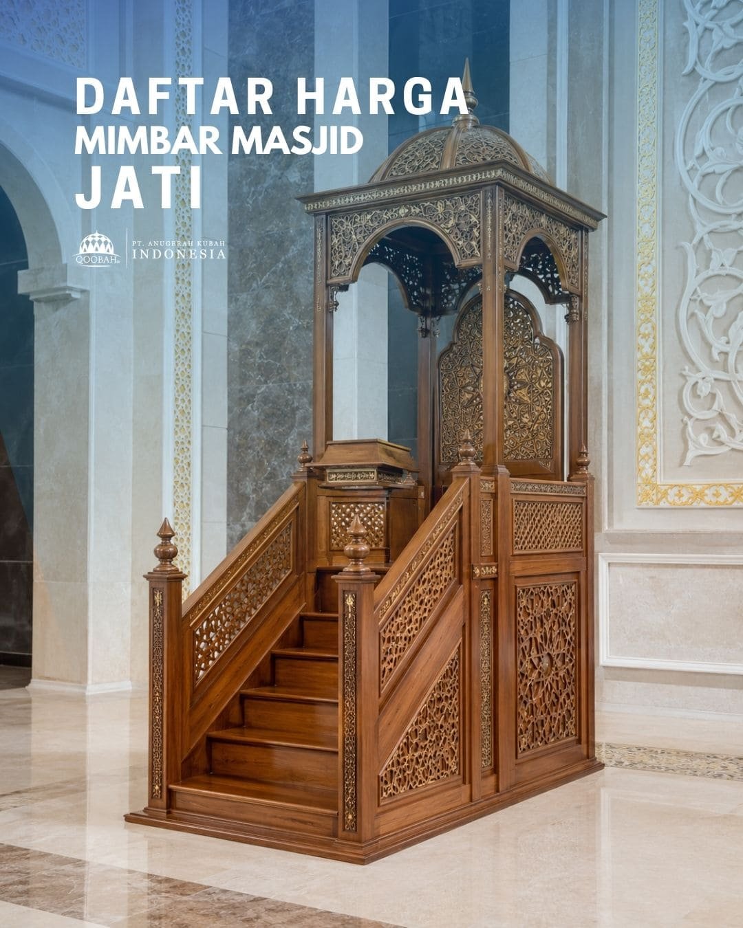 harga mimbar masjid