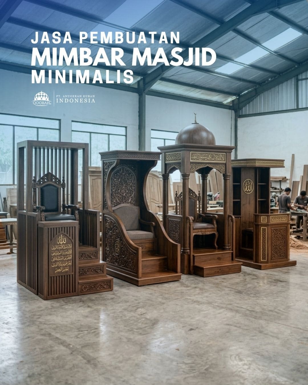 mimbar masjid minimalis