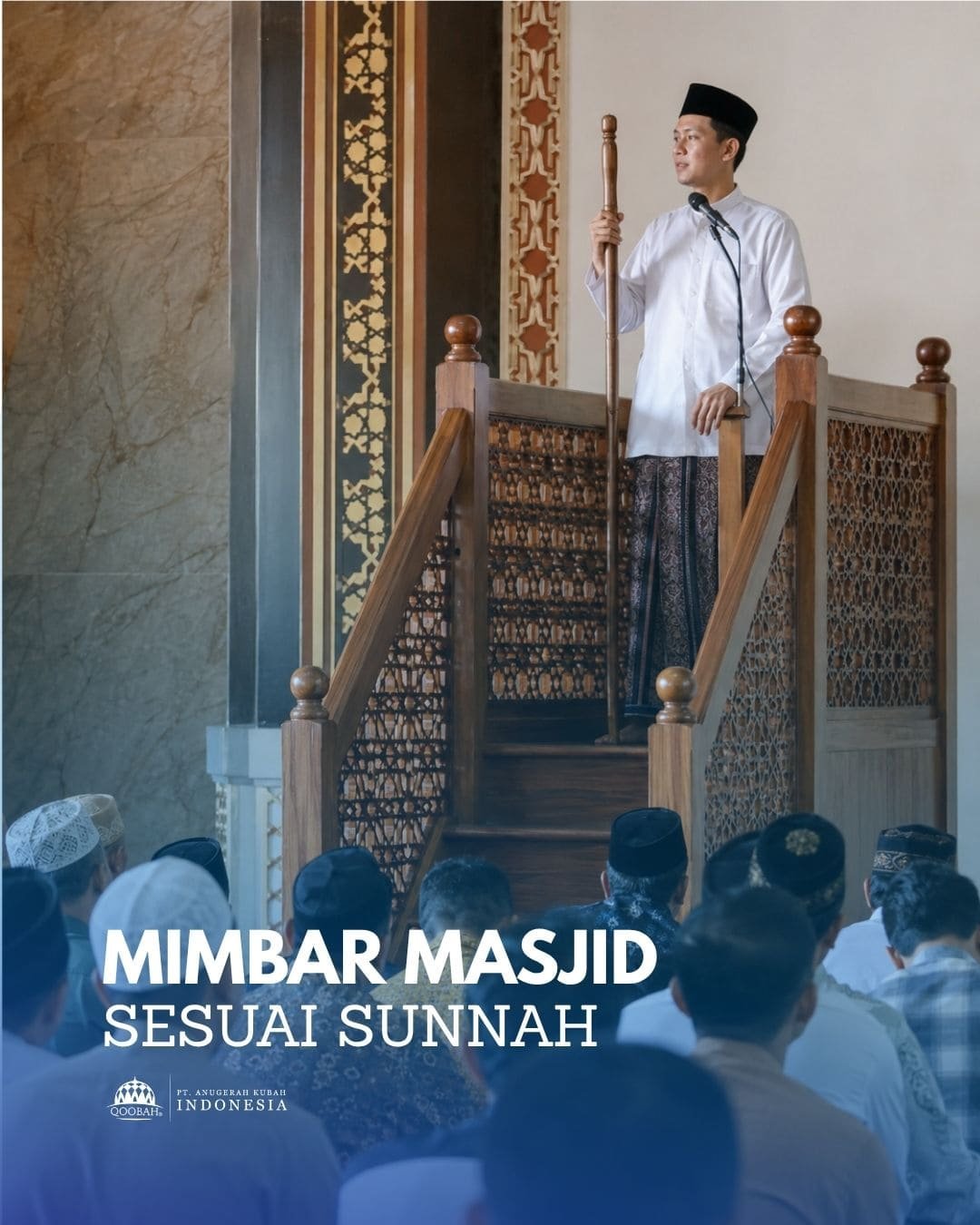 mimbar masjid sesuai sunnah