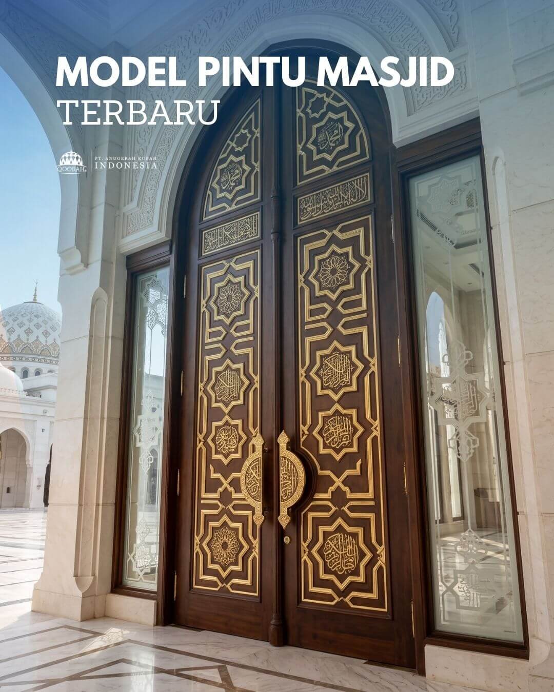 model pintu masjid terbaru