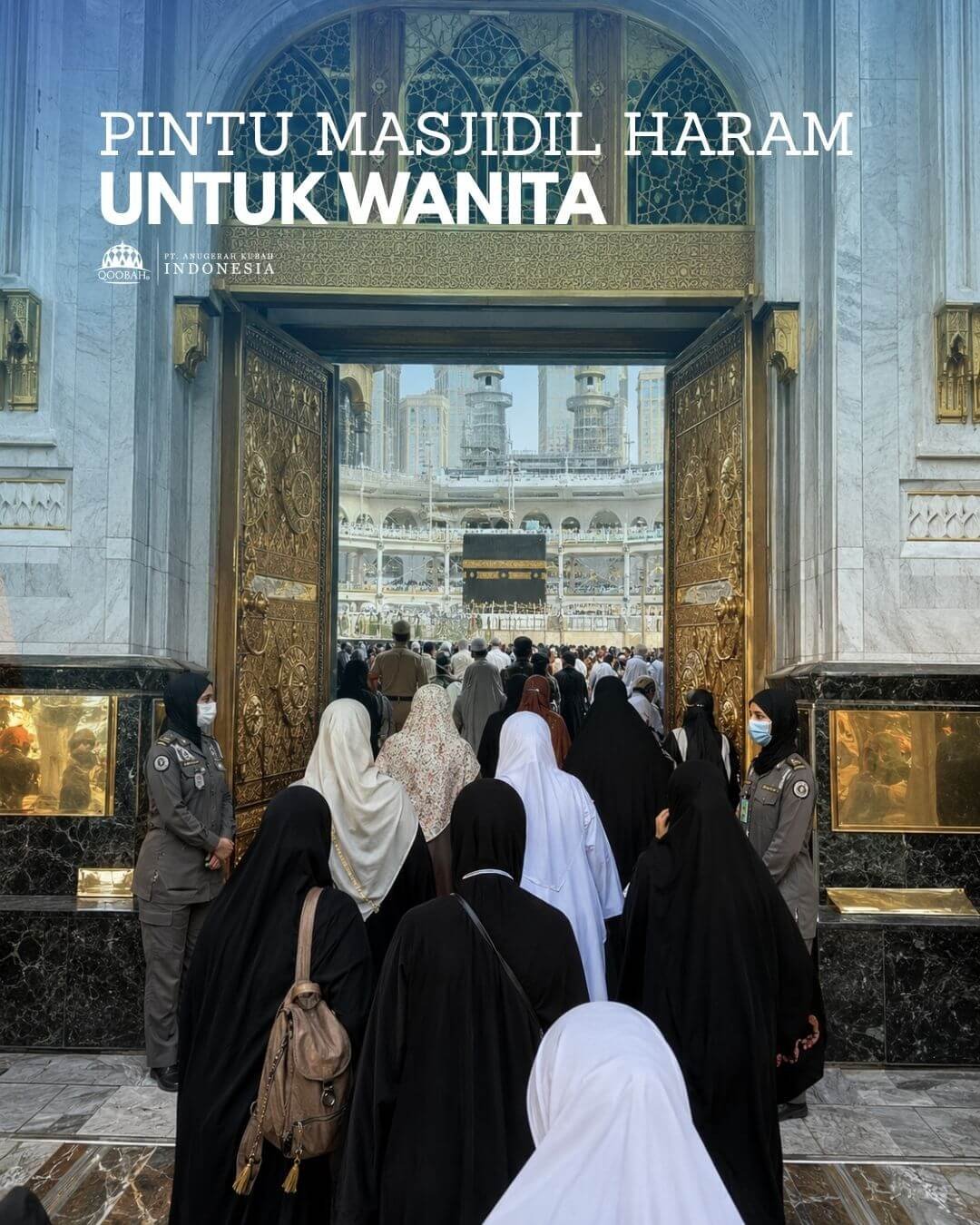 pintu masjidil haram untuk wanita