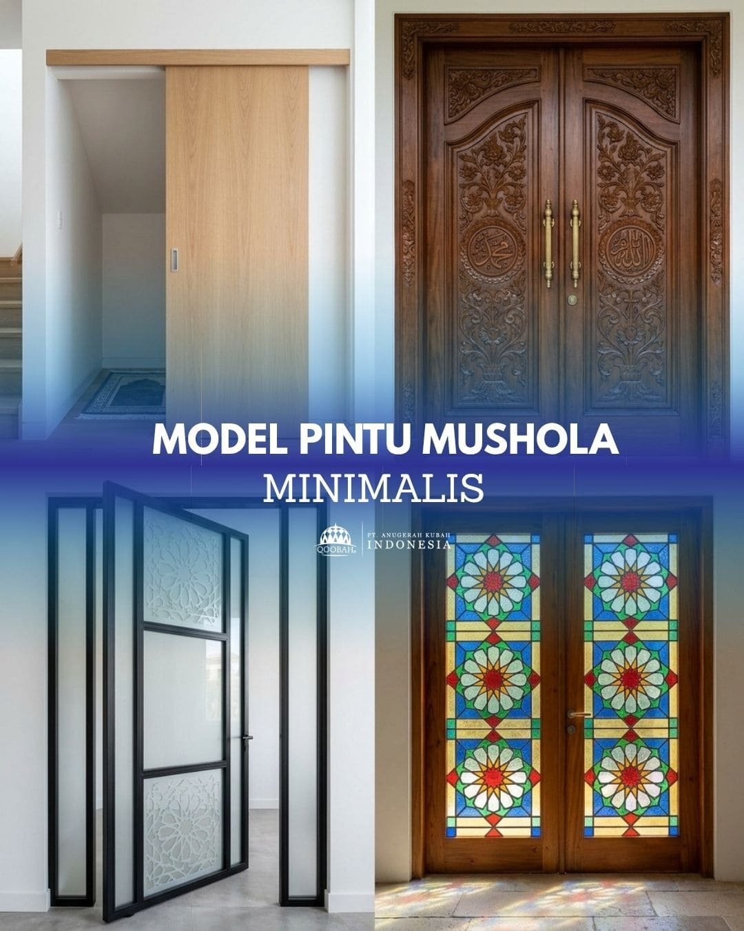 pintu mushola terbaru