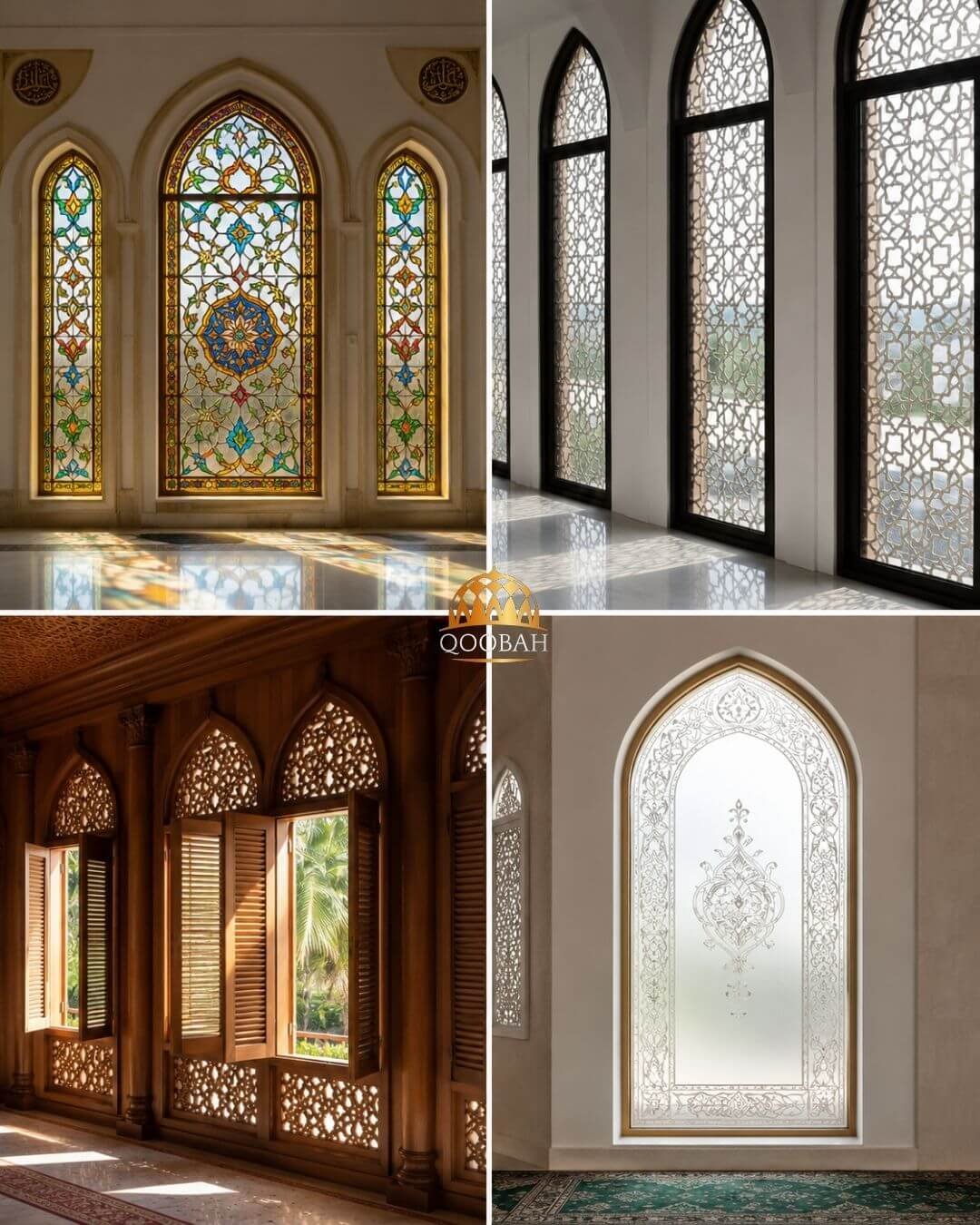 desain jendela masjid