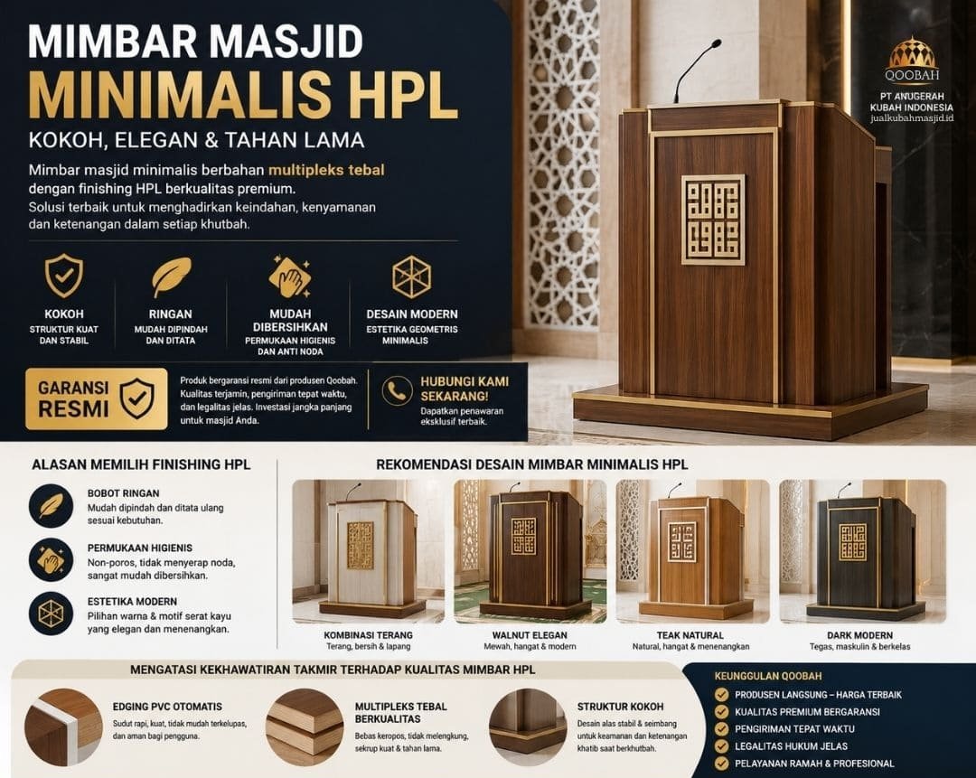 mimbar masjid hpl
