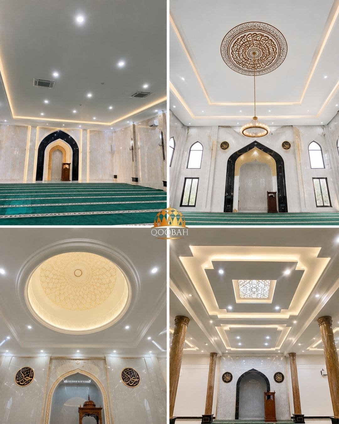 plafon gypsum masjid sederhana