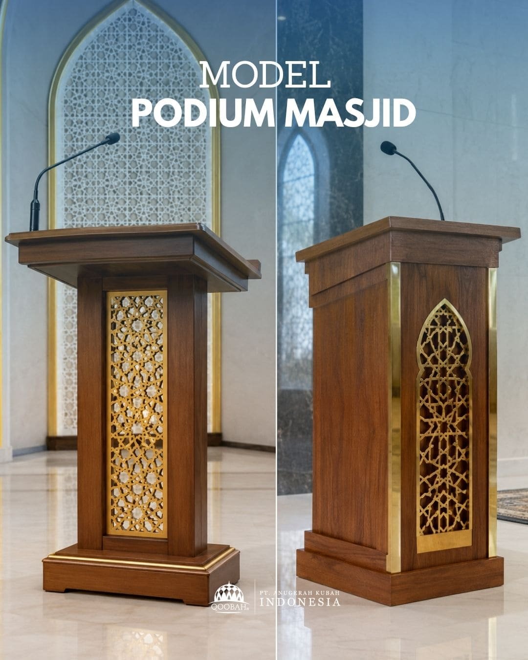 podium masjid minimalis