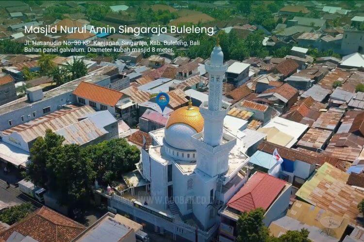 masjid nurul amin singaraja buleleng