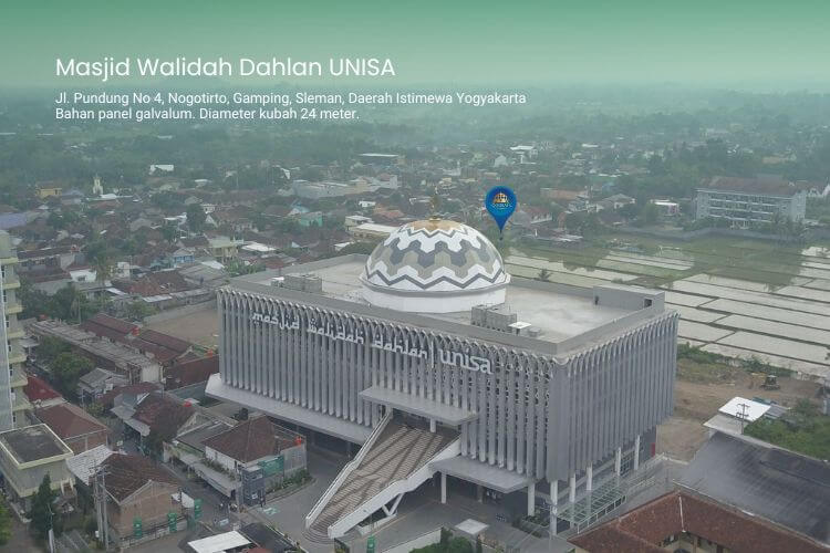 masjid walidah dahlan unisa